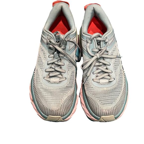 Hoka One W Bondi 7 Light Blue Womens Size 7.5 Athletic  Hoka One One Light Blue Bondi 7‎ Women\'s Athletic Shoes Size 8